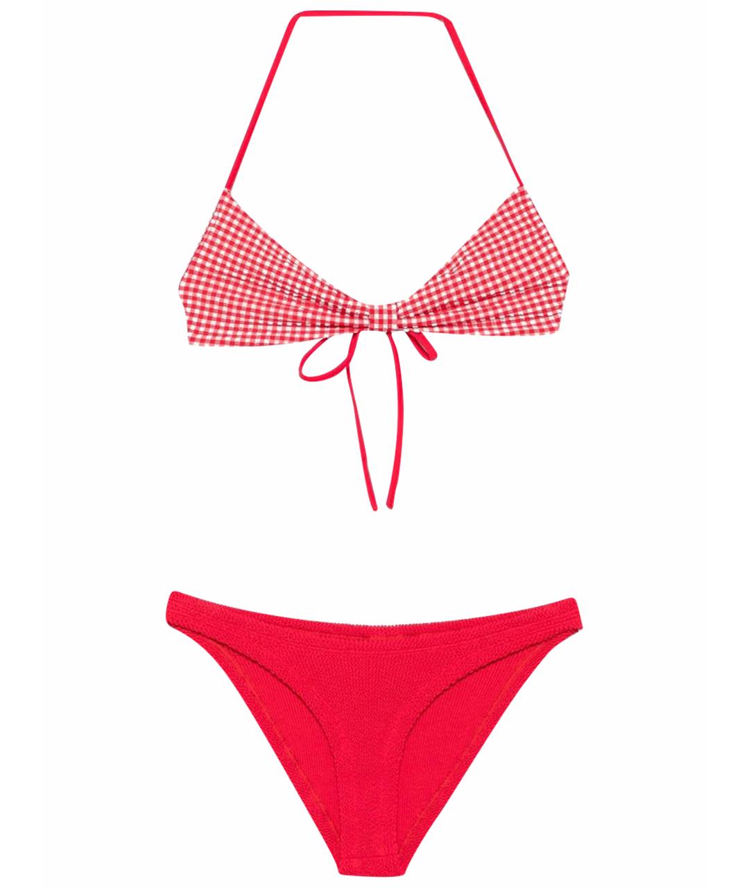 HUNZA G Красный купальник, фото 1