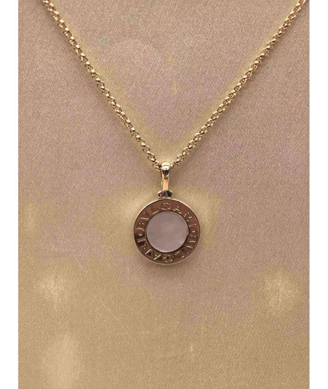 BVLGARI Золотая подвеска из розового золота, фото 2