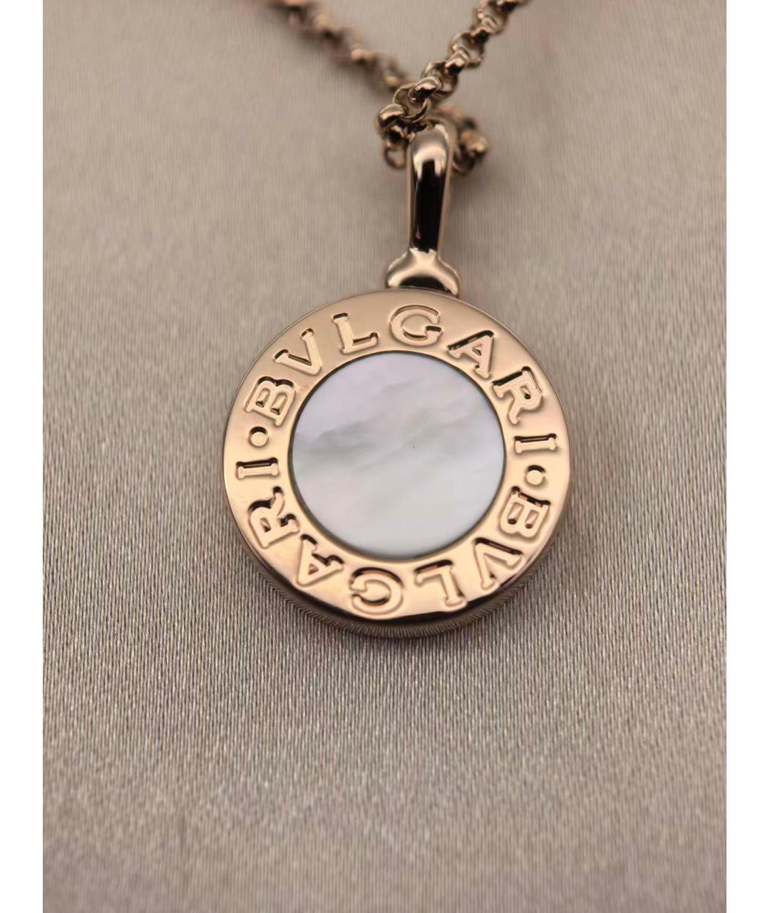 BVLGARI Золотая подвеска из розового золота, фото 4