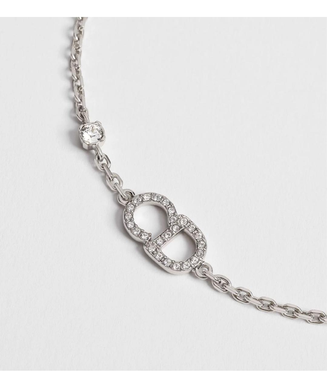 CHRISTIAN DIOR Серебрянный металлический браслет, фото 3