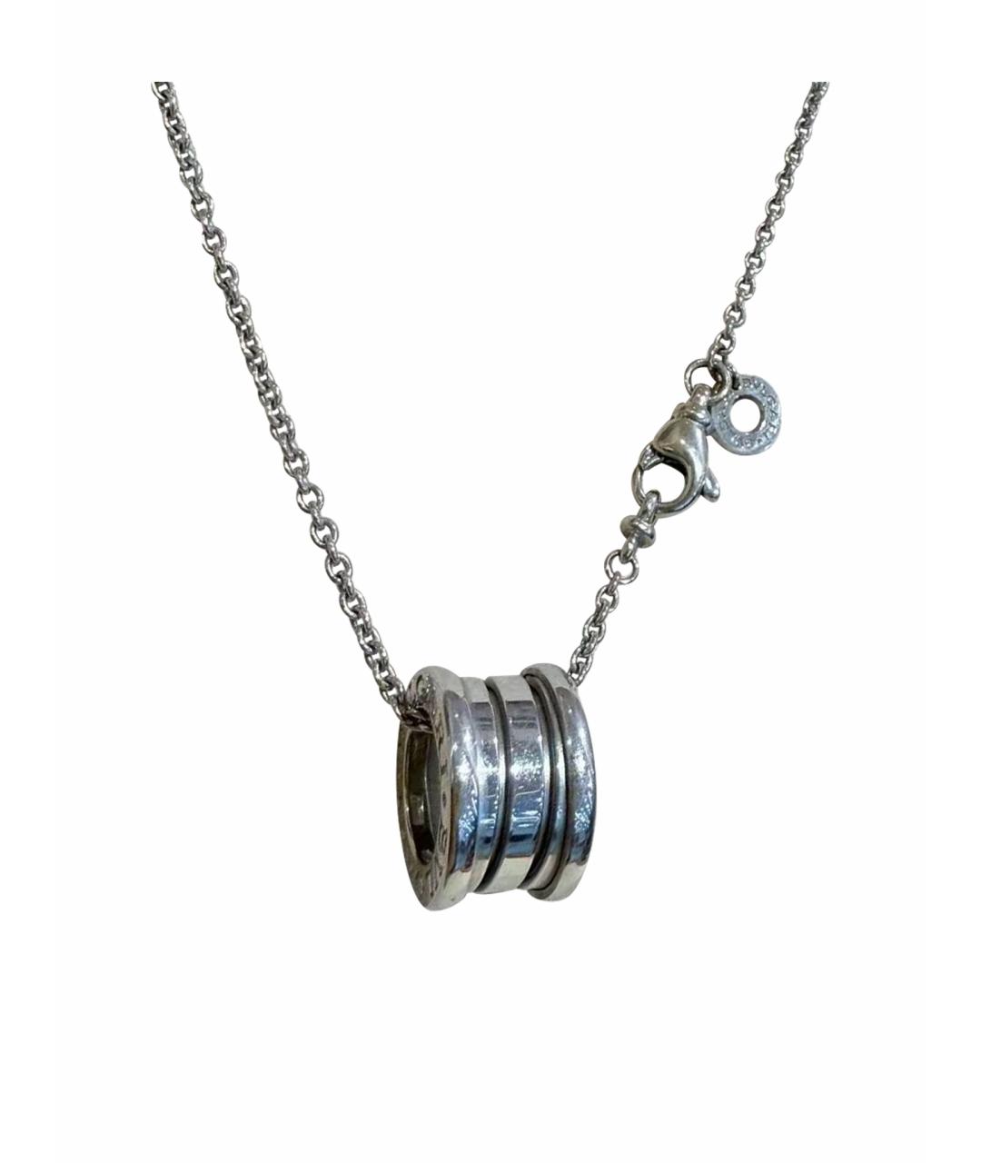 BVLGARI Серебряная подвеска из белого золота, фото 1