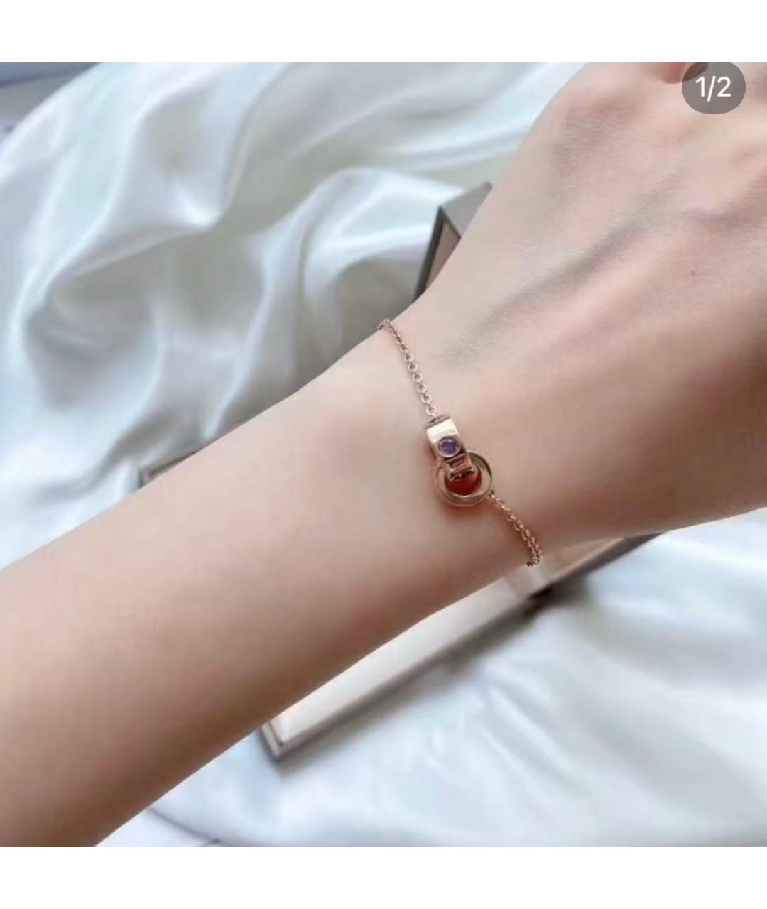 BVLGARI Золотой браслет из розового золота, фото 2