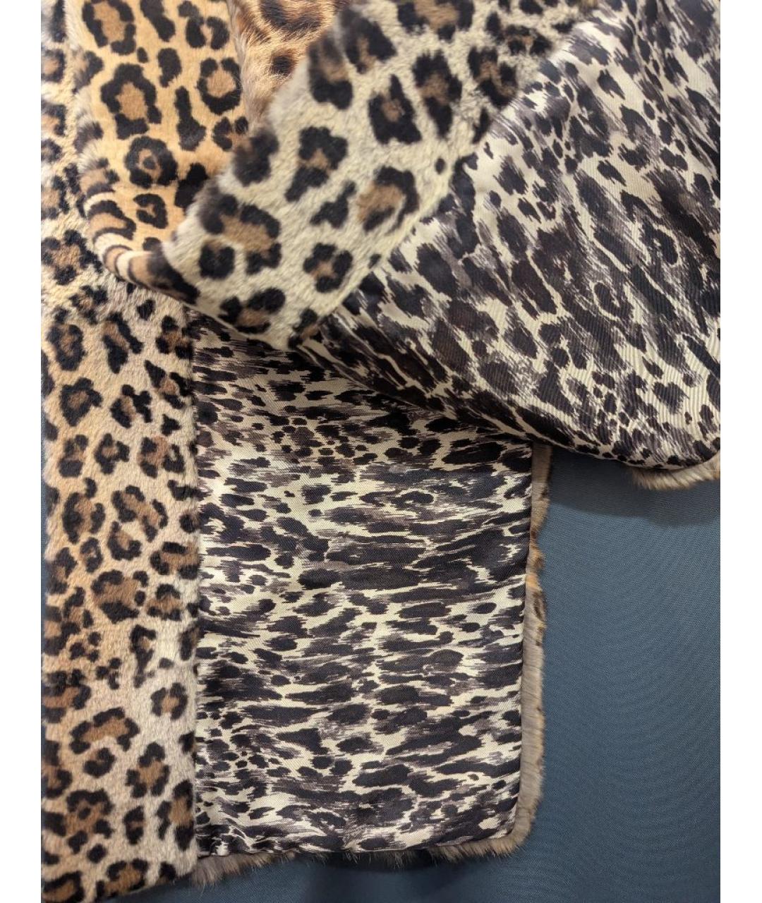 DRIES VAN NOTEN Коричневый шарф, фото 3