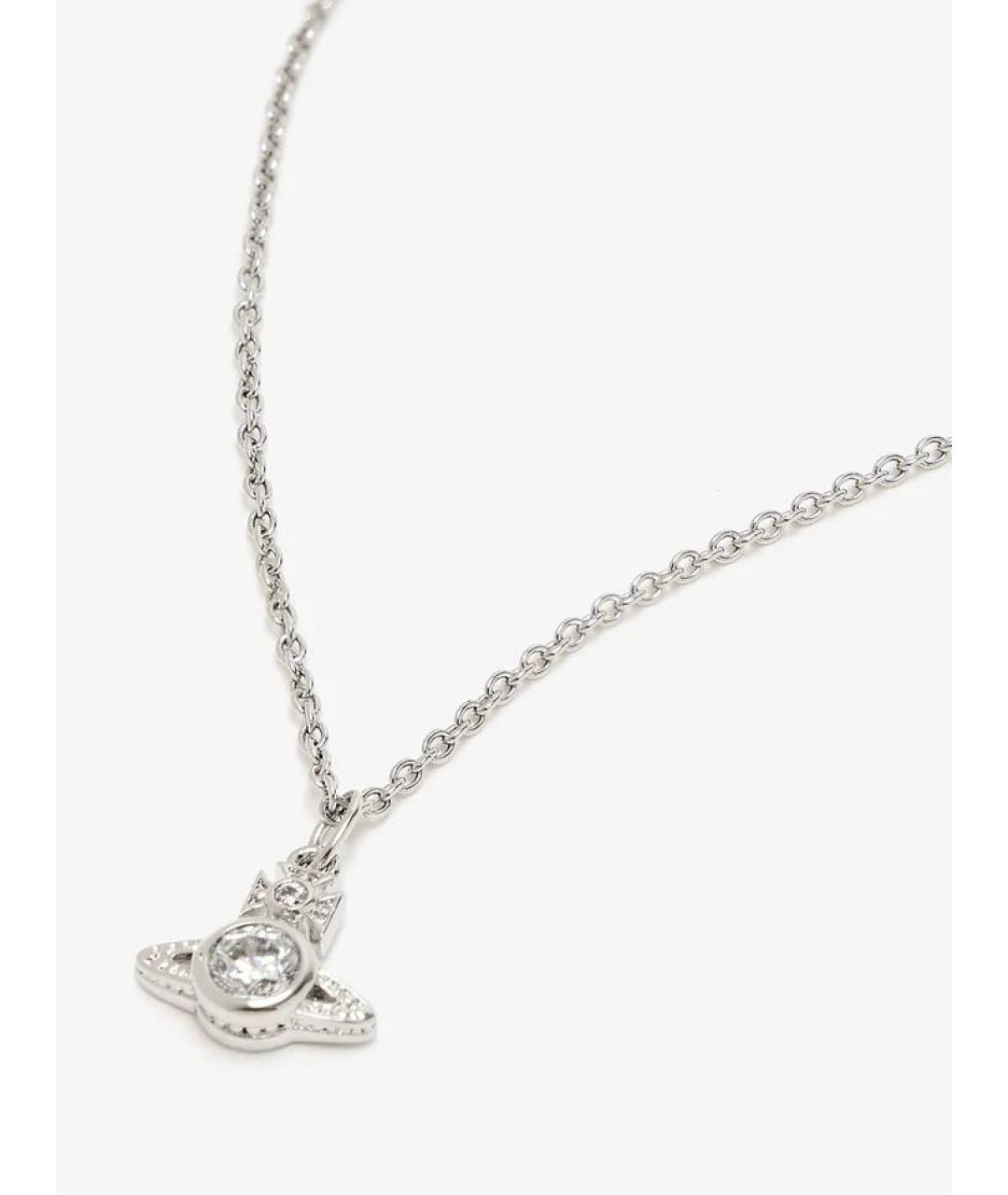 VIVIENNE WESTWOOD Серебряная латунная подвеска, фото 3