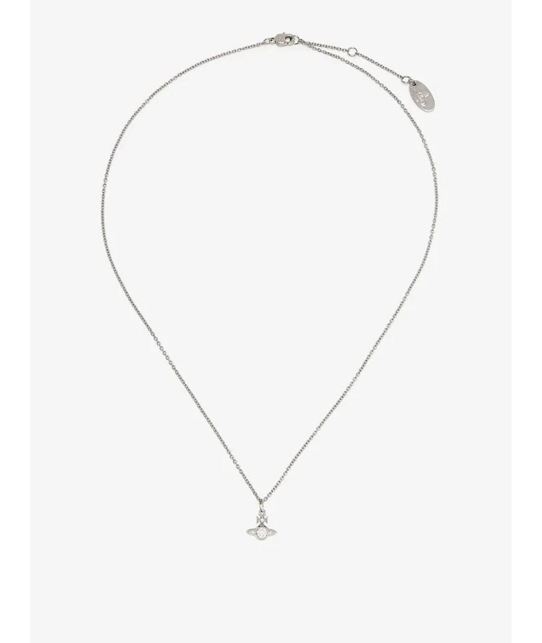 VIVIENNE WESTWOOD Серебряная латунная подвеска, фото 2