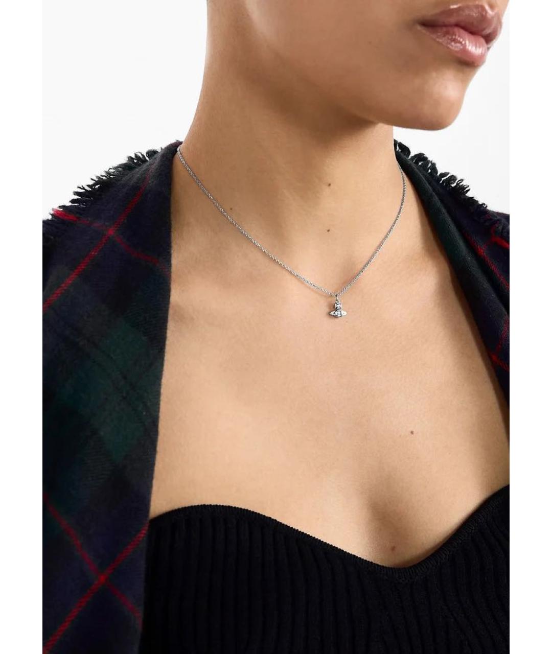 VIVIENNE WESTWOOD Серебряная латунная подвеска, фото 7