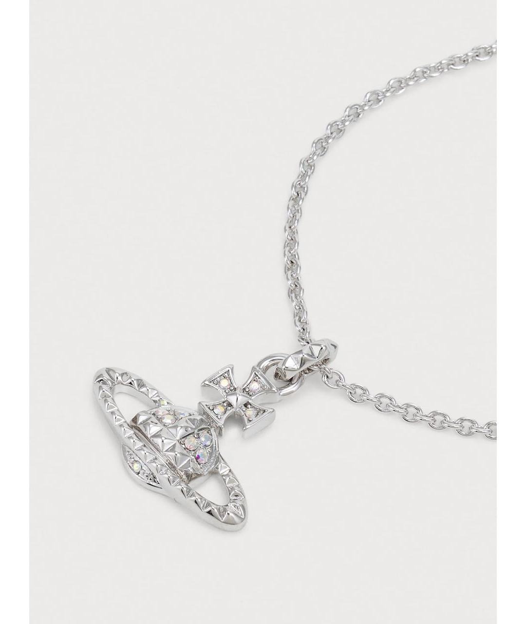 VIVIENNE WESTWOOD Серебряная латунная подвеска, фото 3