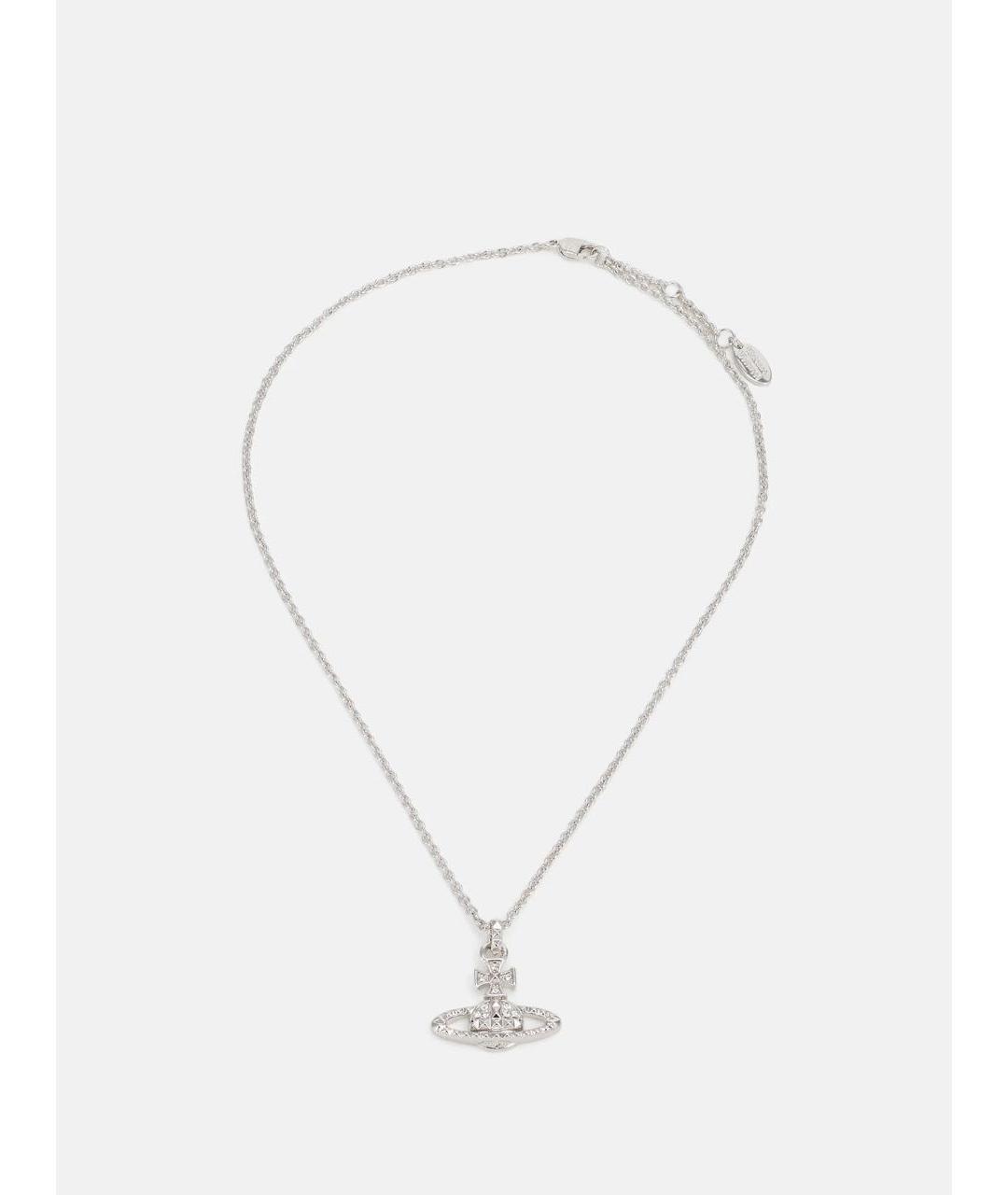 VIVIENNE WESTWOOD Серебряная латунная подвеска, фото 2