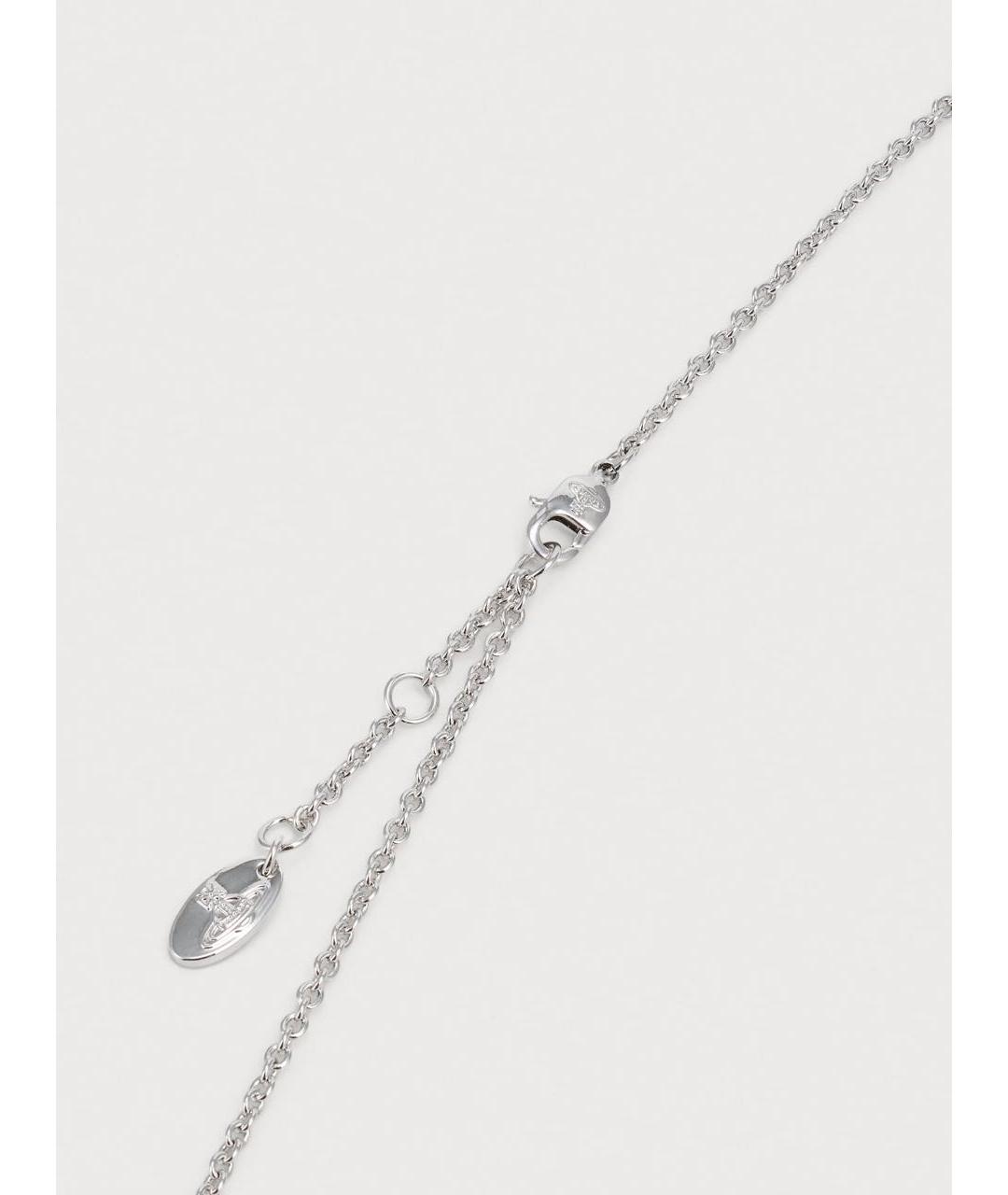 VIVIENNE WESTWOOD Серебряная латунная подвеска, фото 4