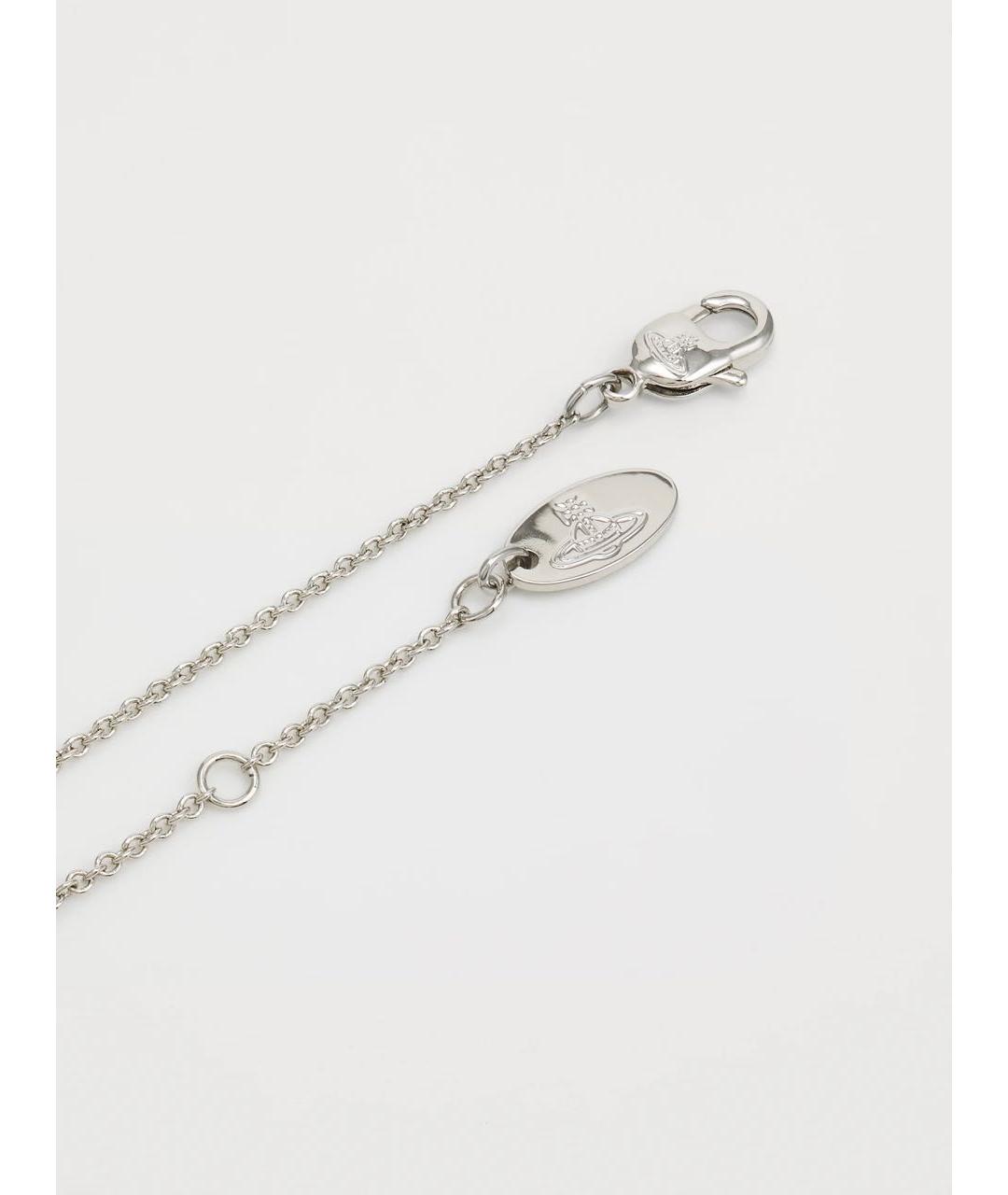 VIVIENNE WESTWOOD Серебряная латунная подвеска, фото 4