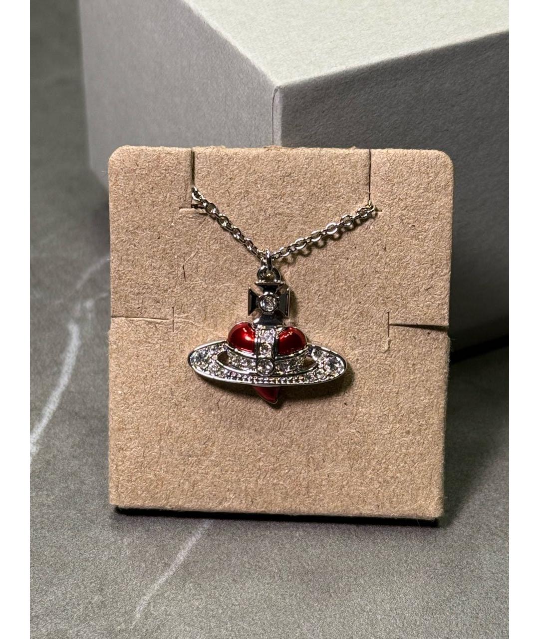 VIVIENNE WESTWOOD Серебряная латунная подвеска, фото 6