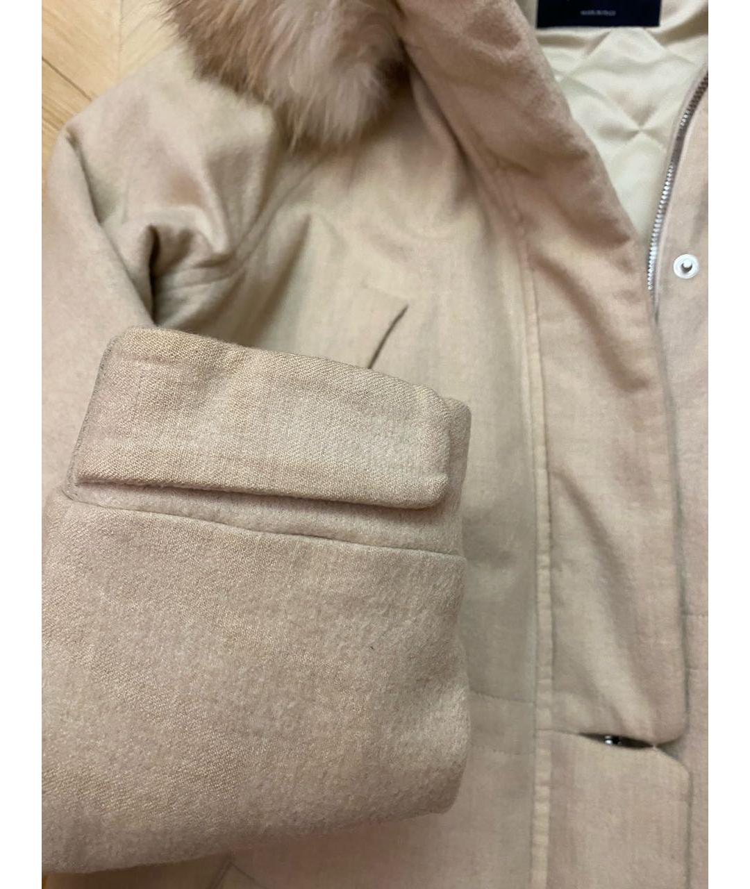 LORO PIANA Бежевая кашемировая парка, фото 4
