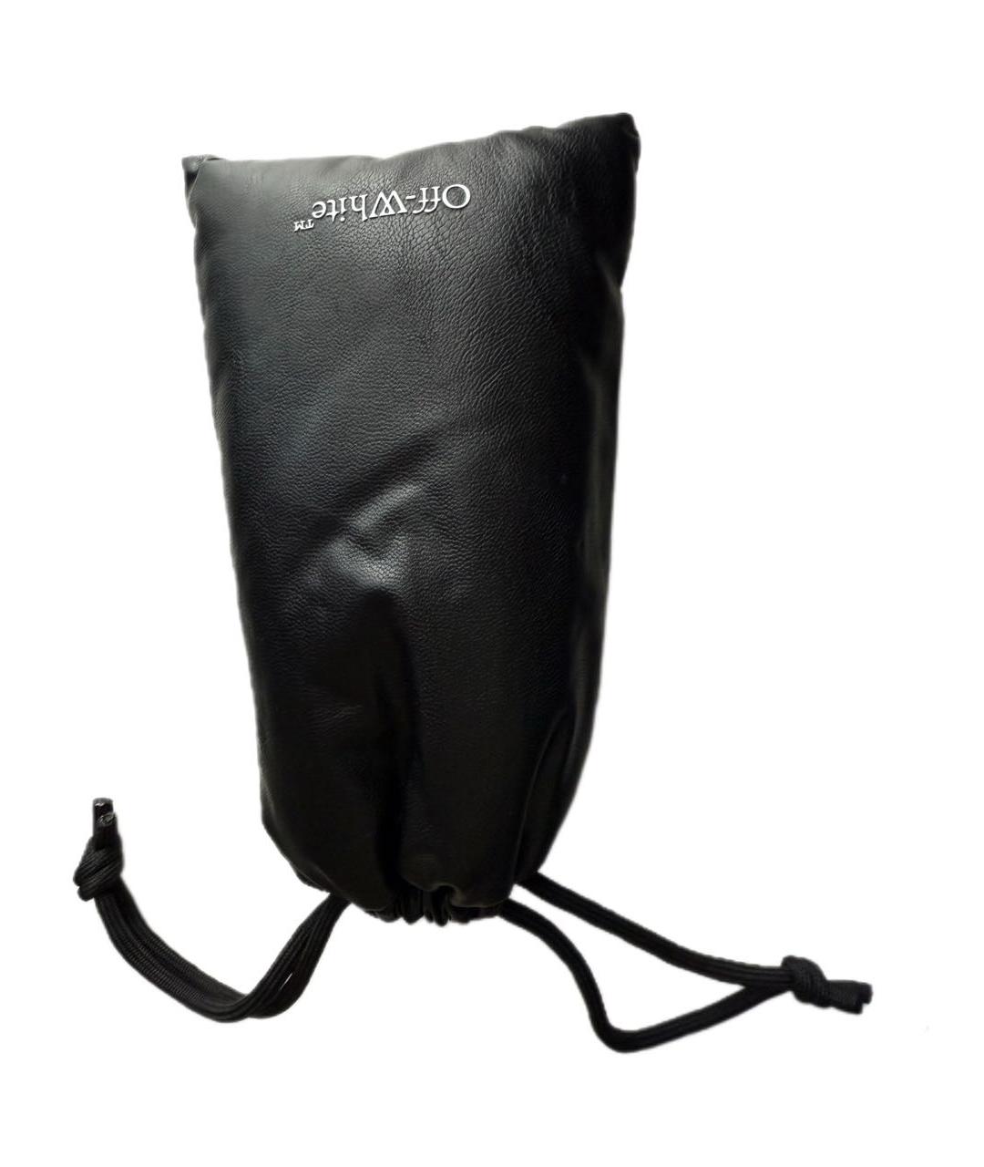 OFF-WHITE Черные пластиковые солнцезащитные очки, фото 4