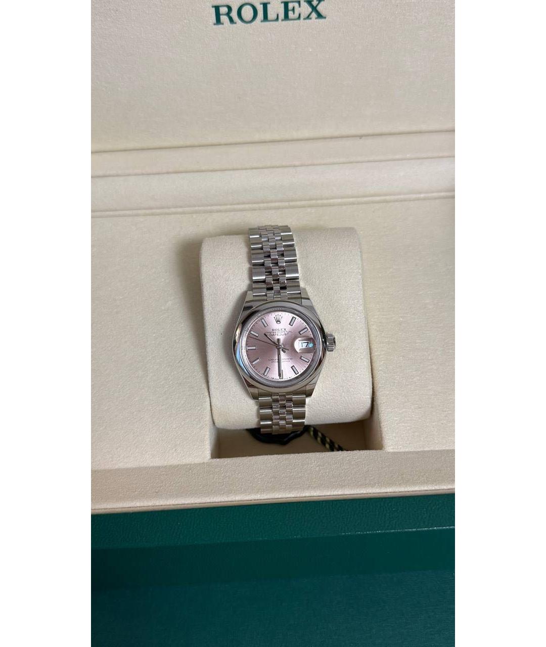 ROLEX Серебряные часы, фото 5