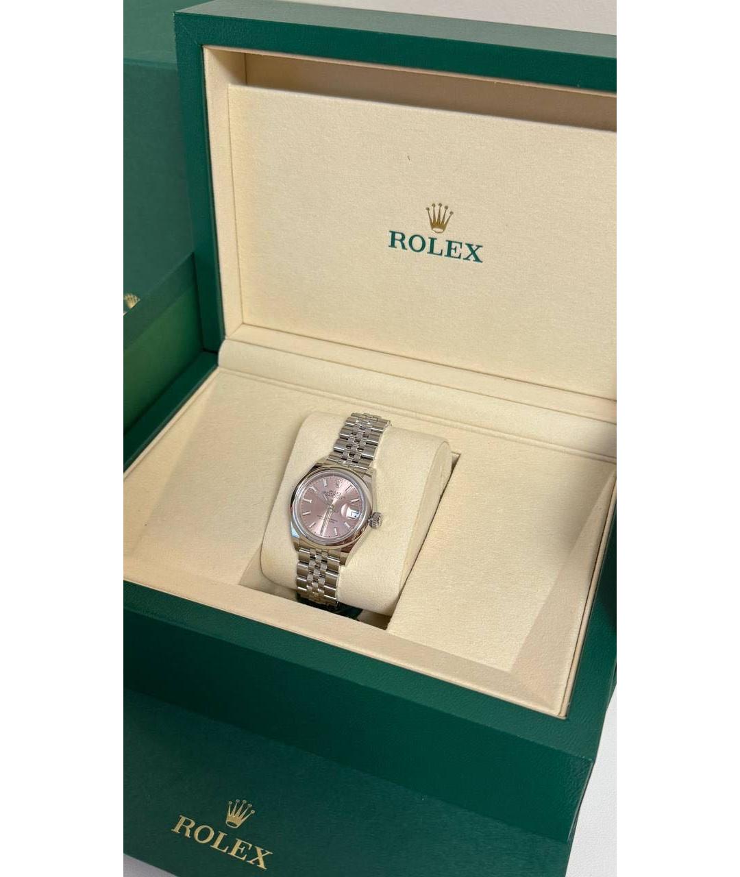 ROLEX Серебряные часы, фото 4