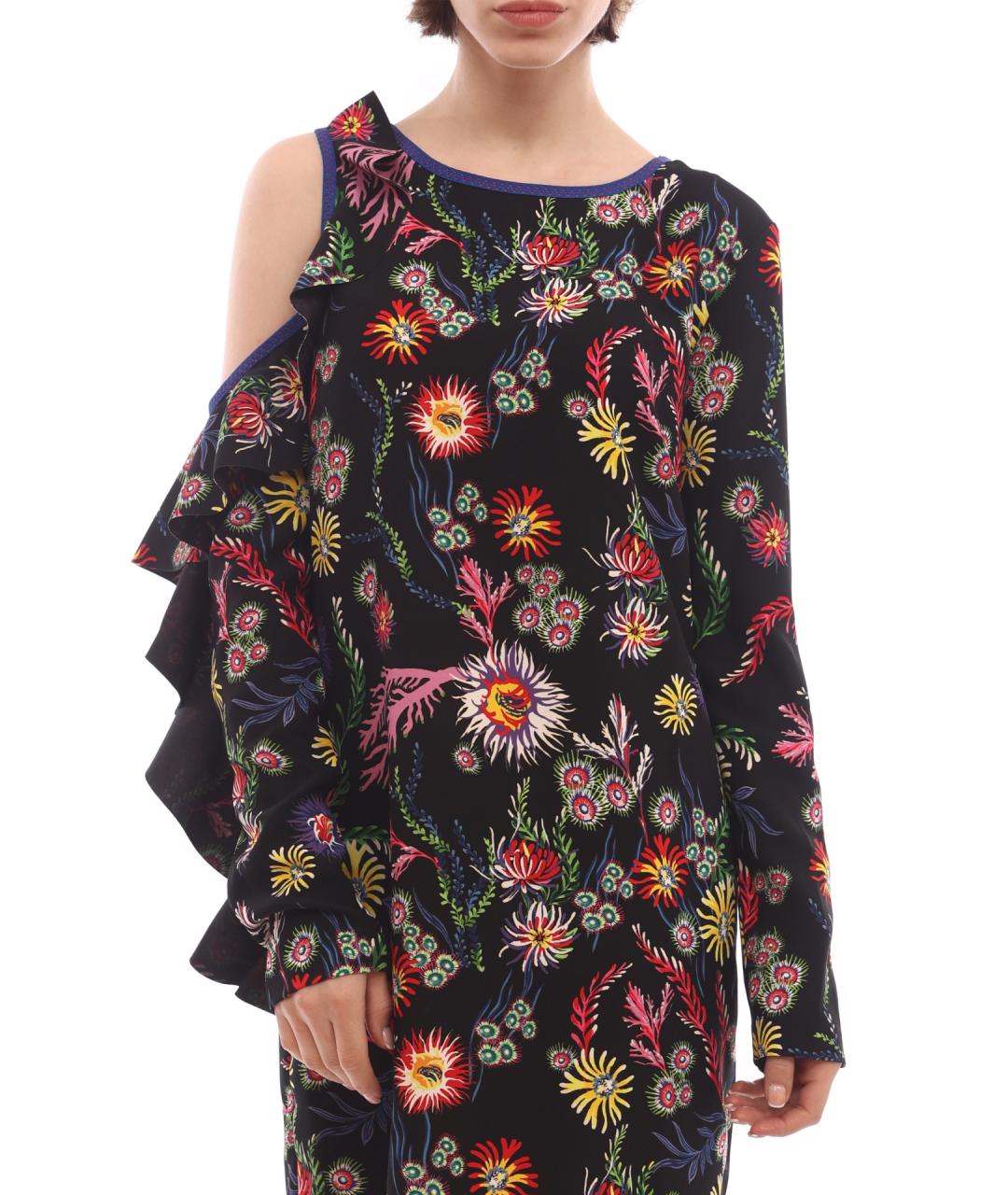 PINKO Черное повседневное платье, фото 4