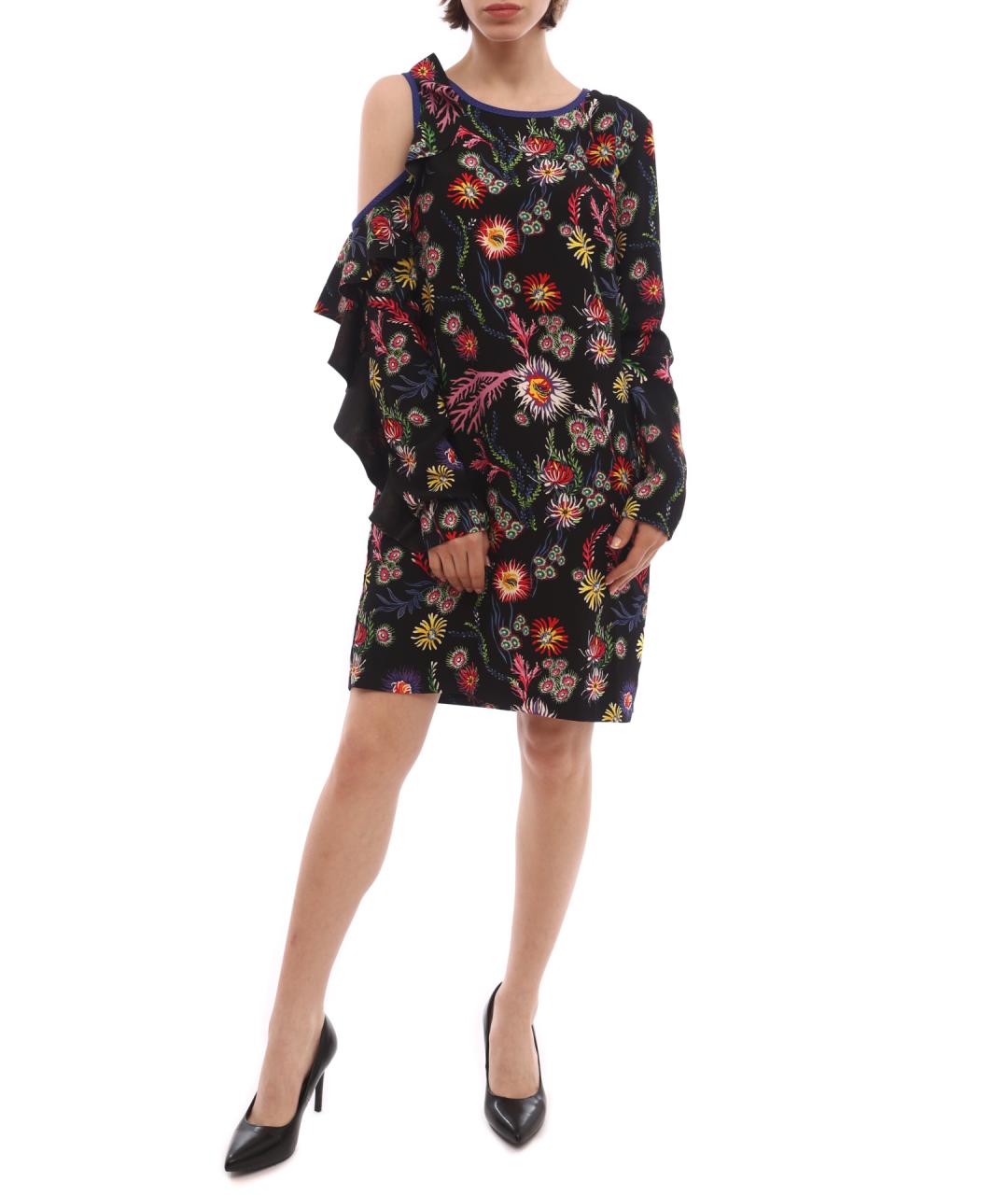 PINKO Черное повседневное платье, фото 2