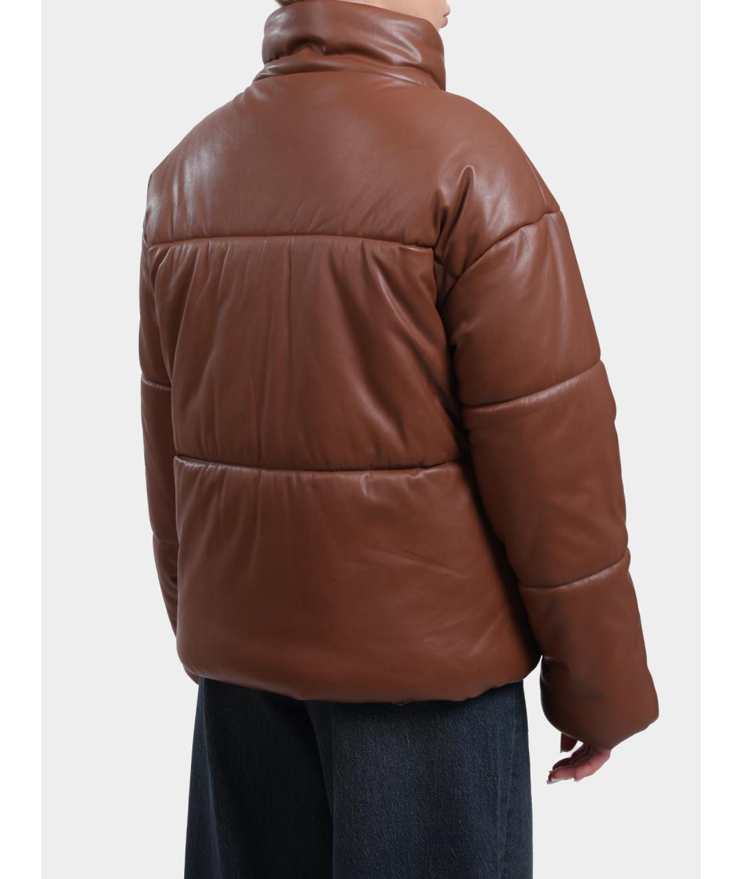 LIU JO Коричневый пуховик, фото 5