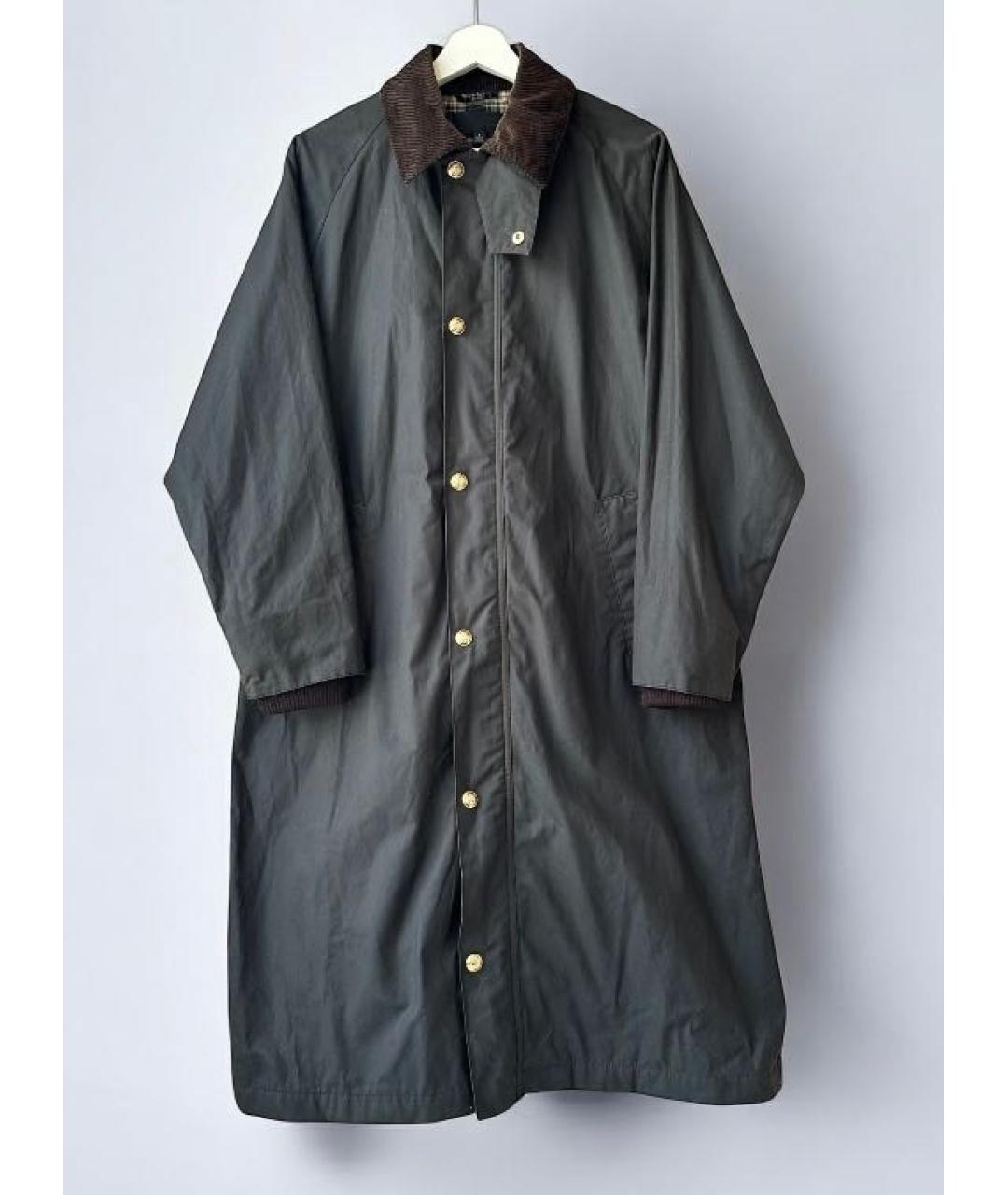 NILI LOTAN Зеленые хлопковое пальто, фото 2