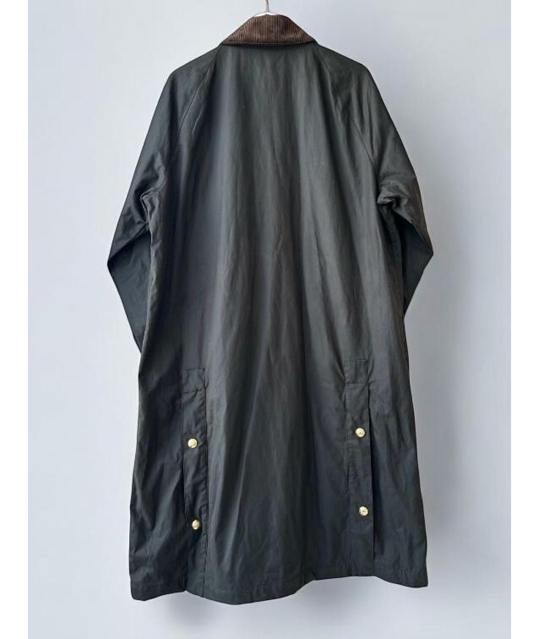 NILI LOTAN Зеленые хлопковое пальто, фото 3