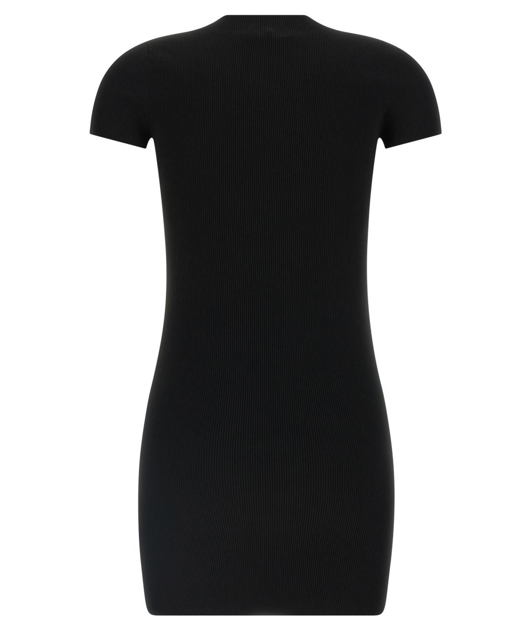 ALEXANDER WANG Черное полиамидовое повседневное платье, фото 2