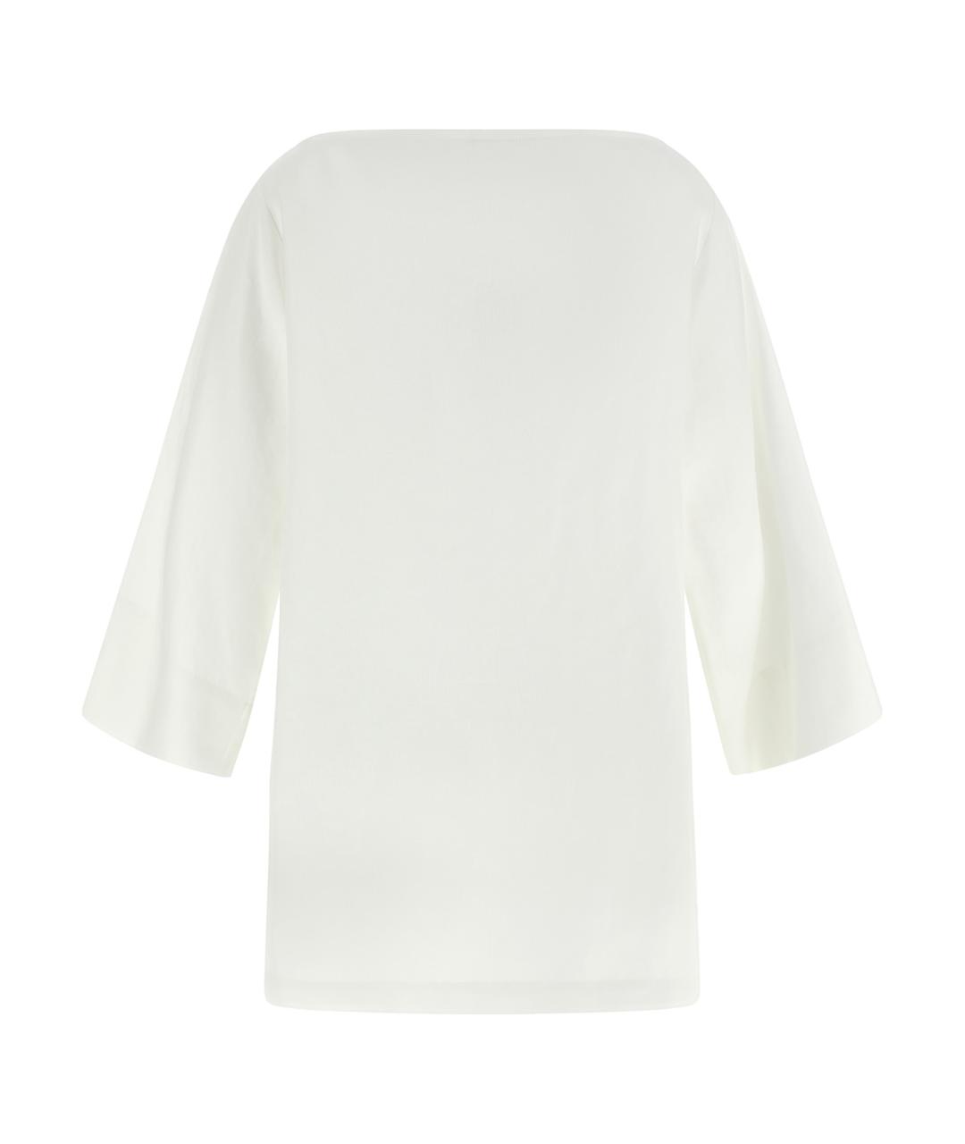 THE ROW Белая льняная блузы, фото 2