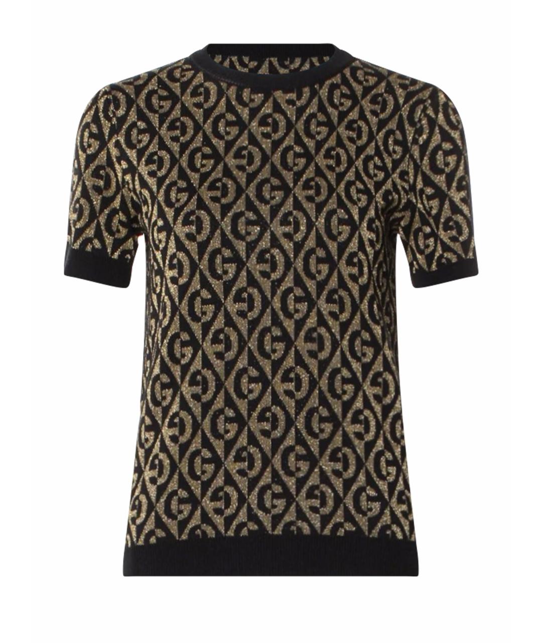 GUCCI Черный хлопковый джемпер / свитер, фото 1