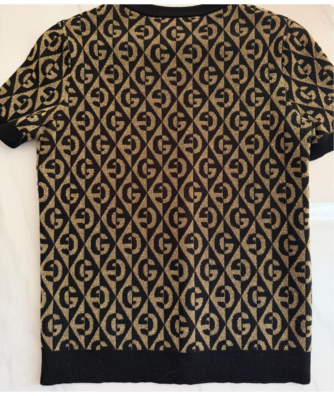 GUCCI Черный хлопковый джемпер / свитер, фото 2
