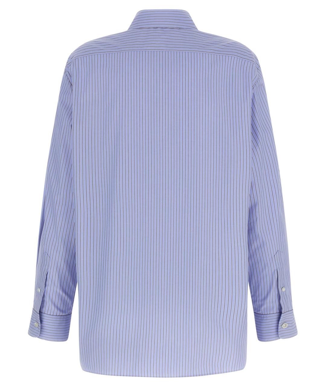 THE ROW Голубая хлопковая рубашка, фото 2