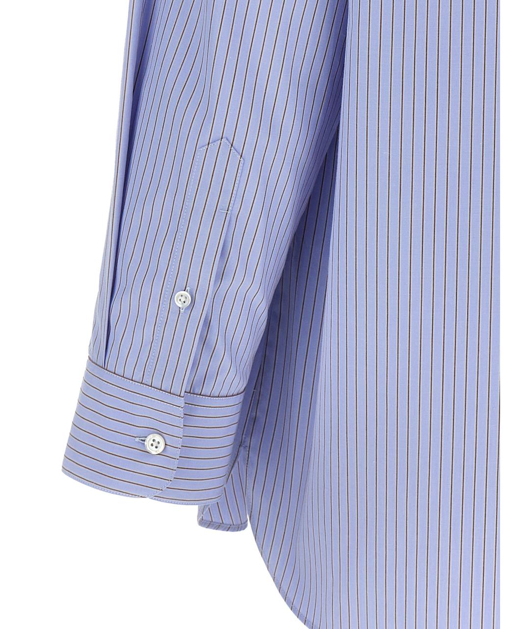 THE ROW Голубая хлопковая рубашка, фото 4