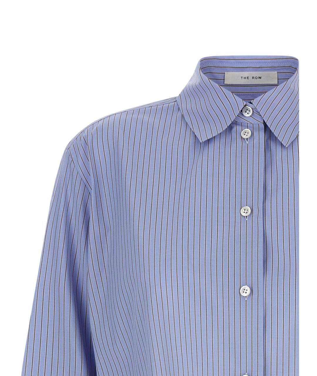 THE ROW Голубая хлопковая рубашка, фото 3