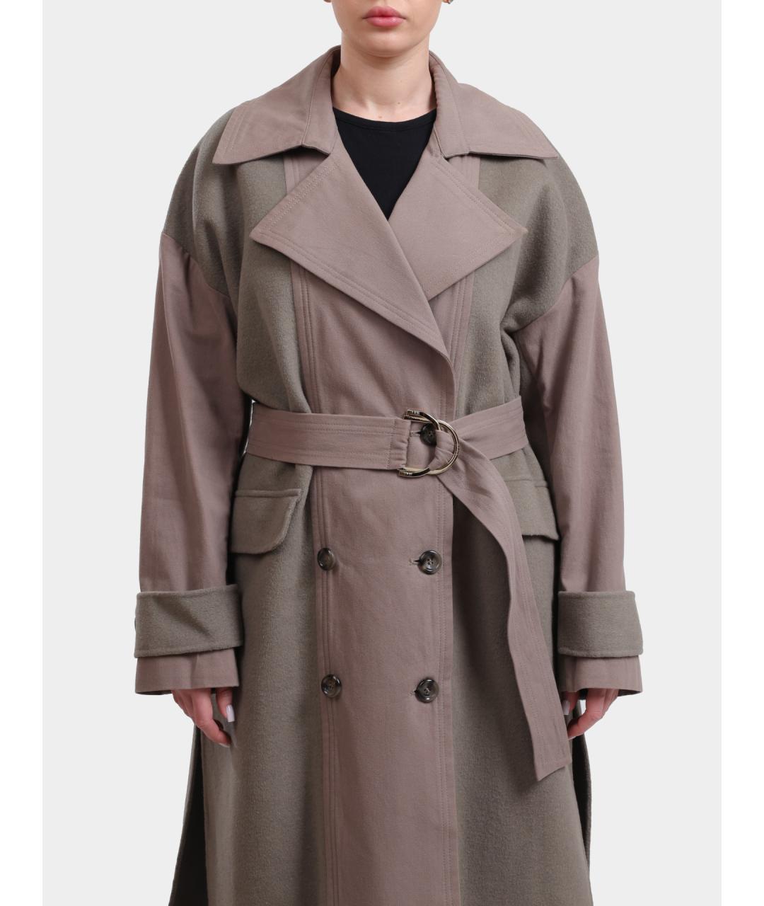 LIU JO Бежевый тренч/плащ, фото 2