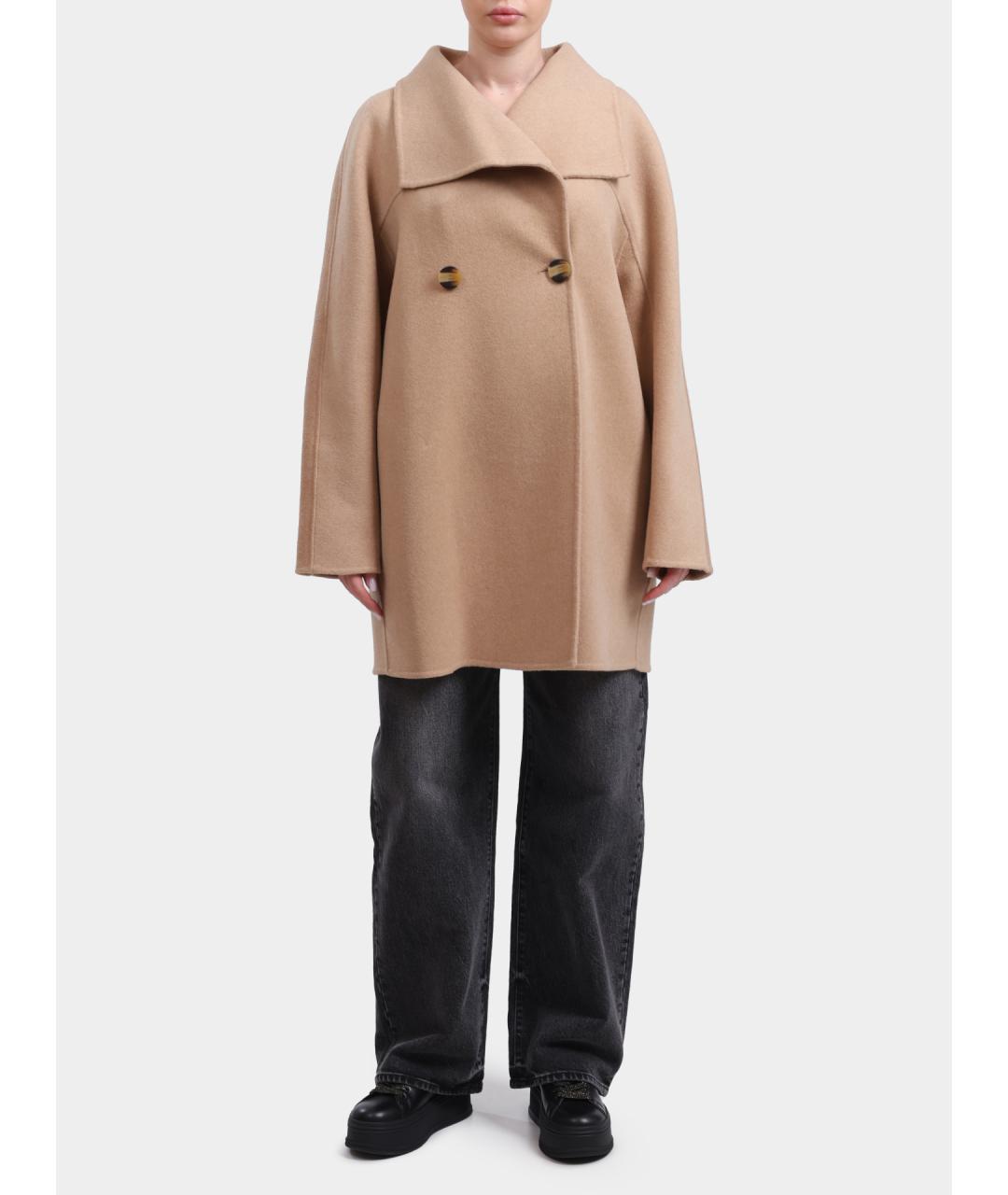 ARMANI EXCHANGE Бежевое пальто, фото 2