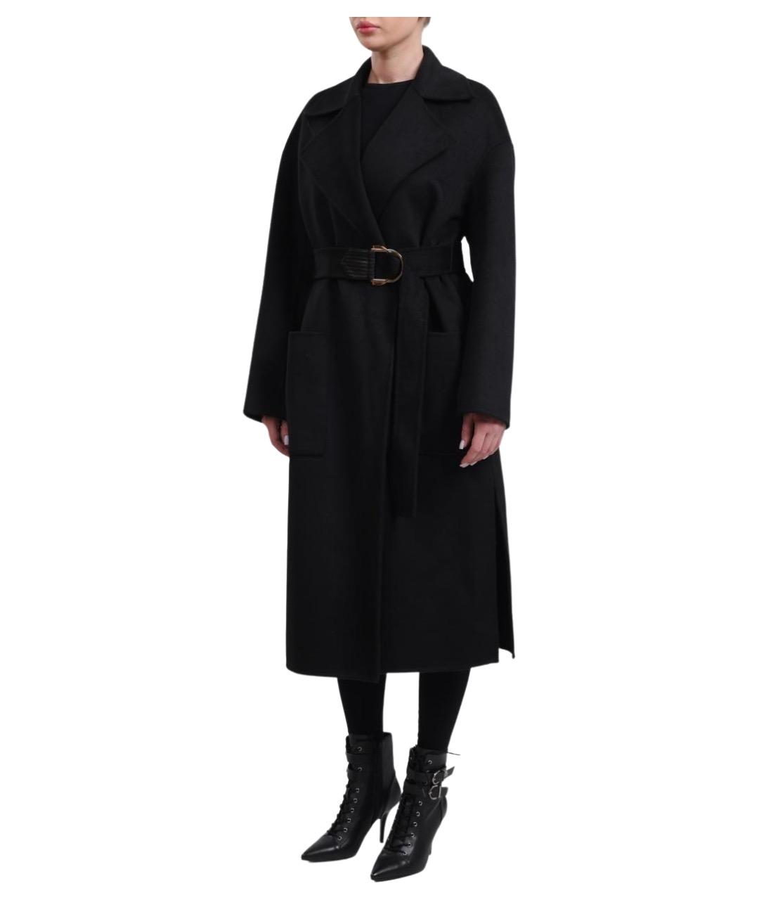 LIU JO Черное пальто, фото 1