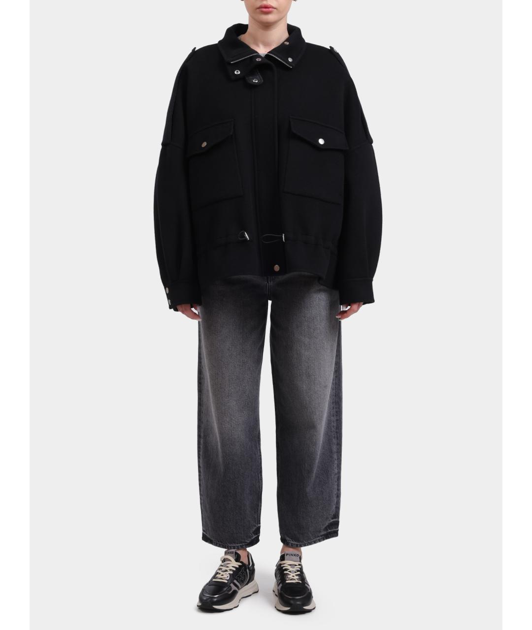PINKO Черная куртка, фото 2