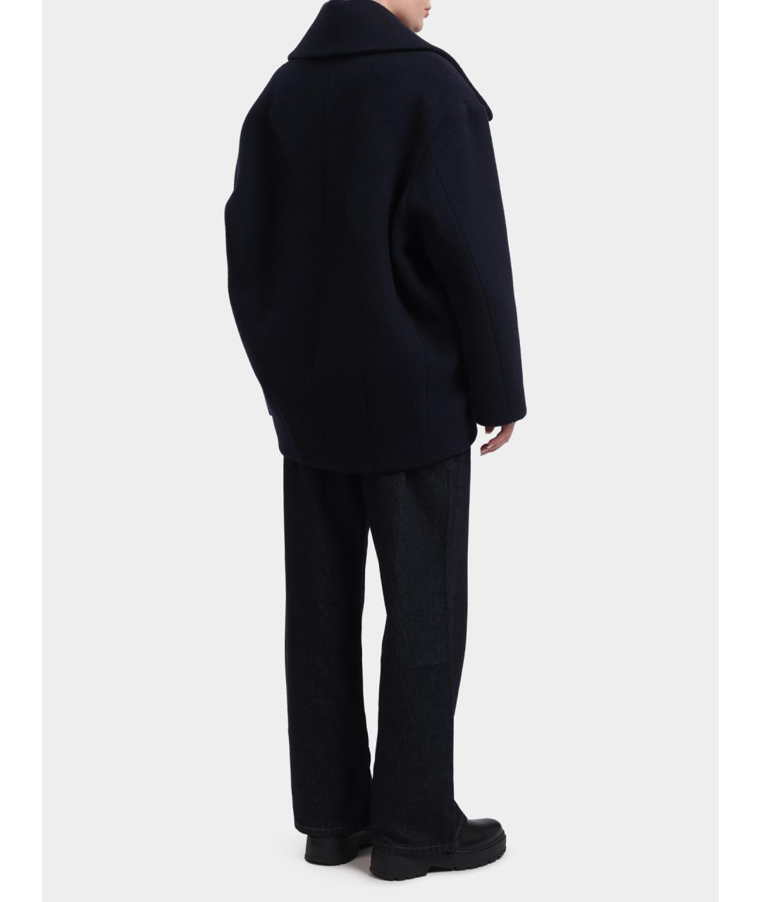 LIU JO Темно-синее пальто, фото 5