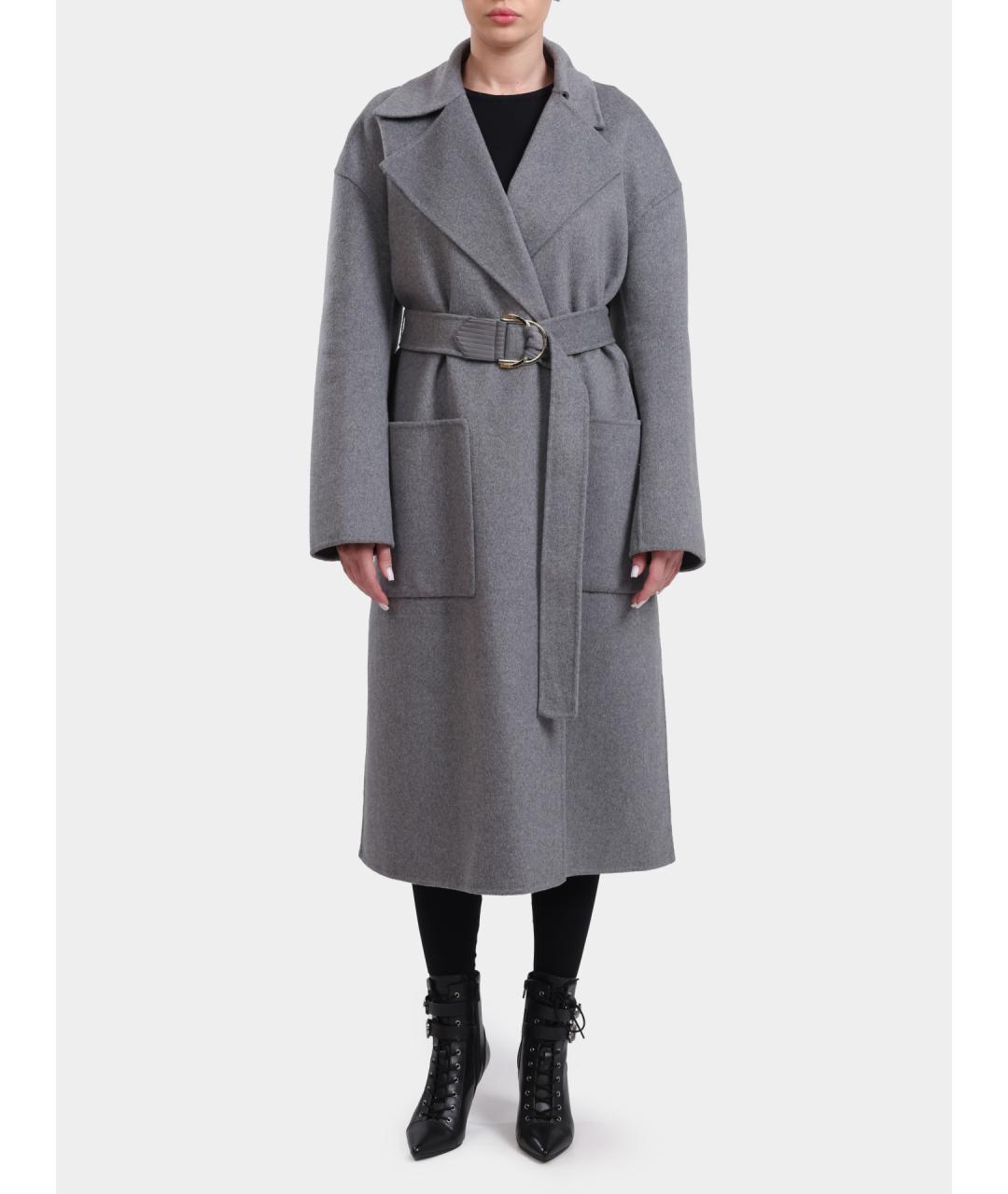 LIU JO Серое пальто, фото 6