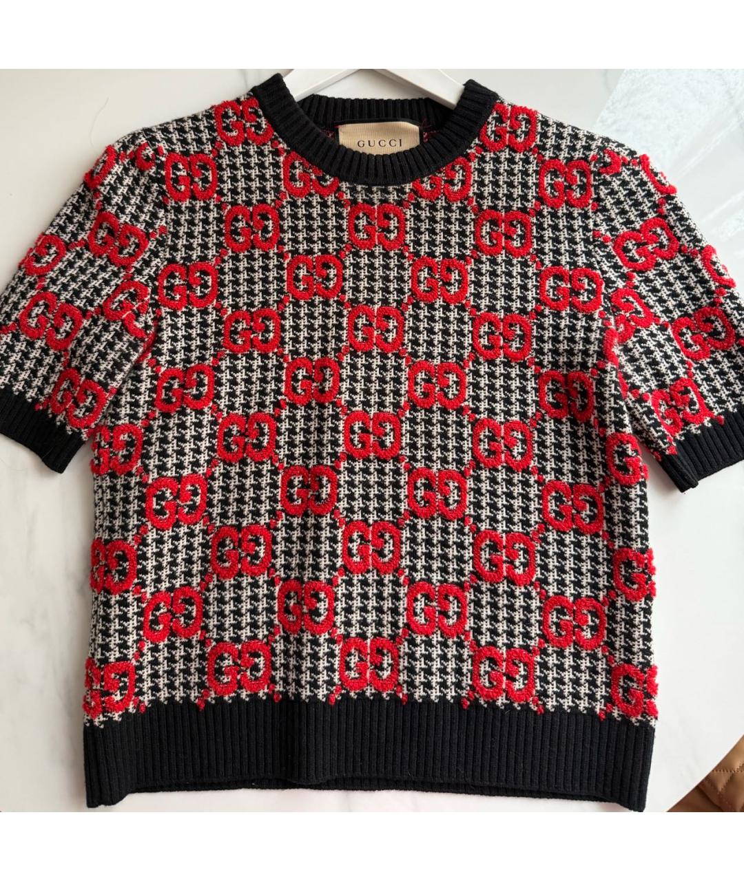 GUCCI Белый хлопковый джемпер / свитер, фото 8