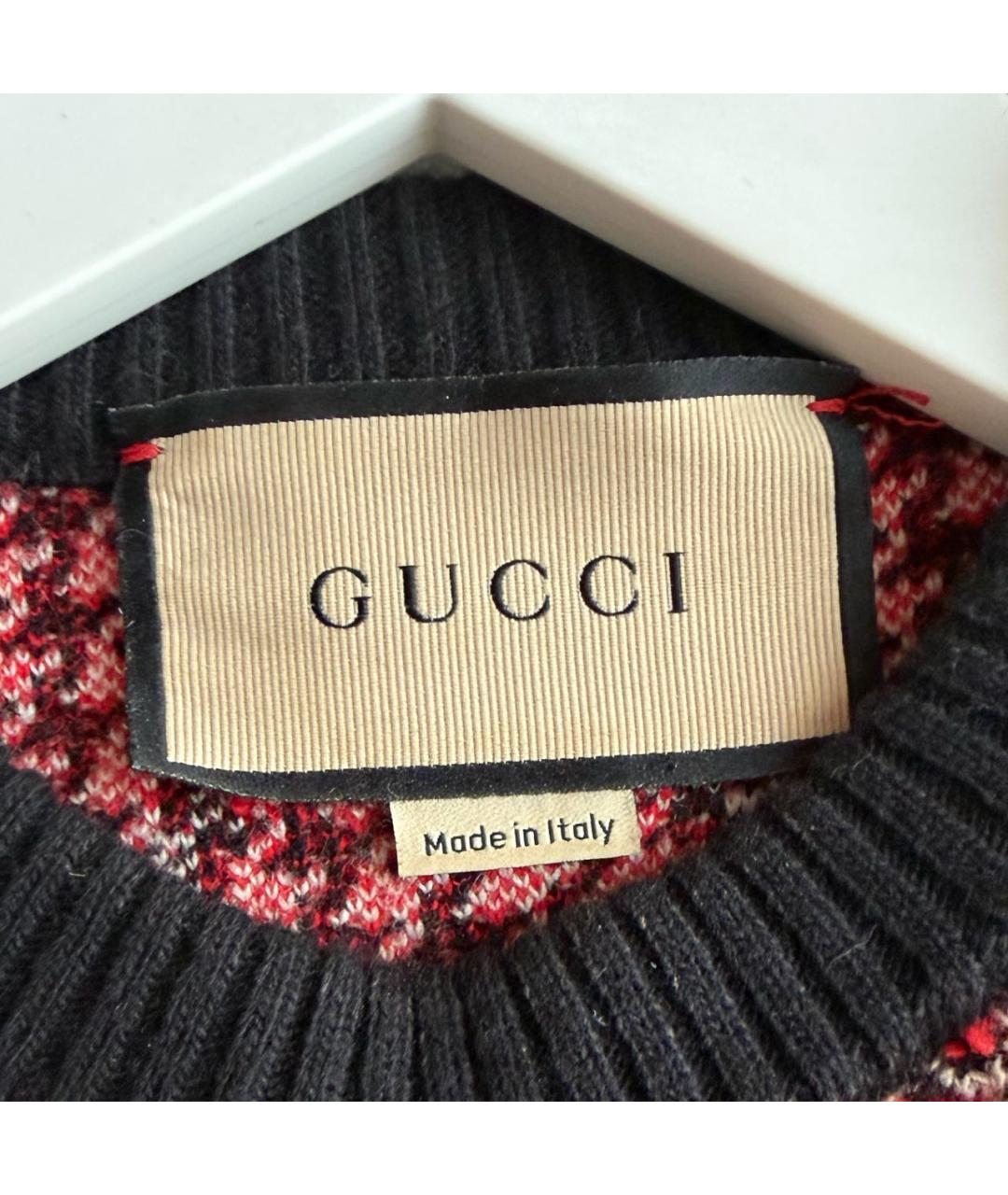 GUCCI Белый хлопковый джемпер / свитер, фото 3