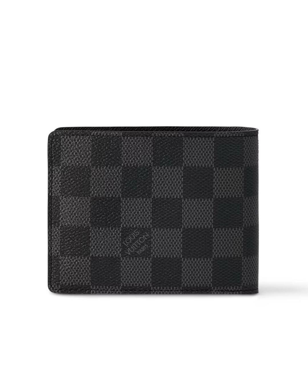LOUIS VUITTON Черный кошелек, фото 5