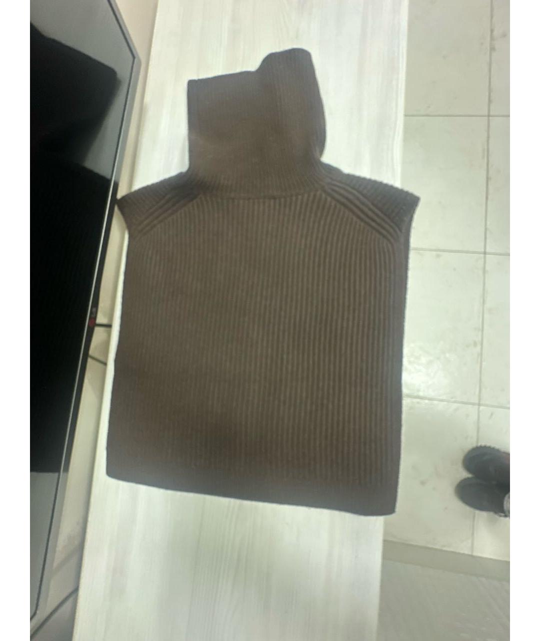 12 STOREEZ Коричневая шерстяная водолазка, фото 8