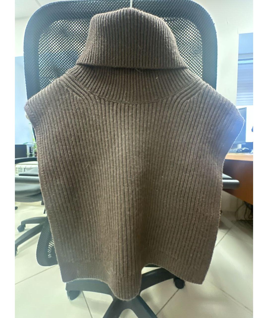 12 STOREEZ Коричневая шерстяная водолазка, фото 2