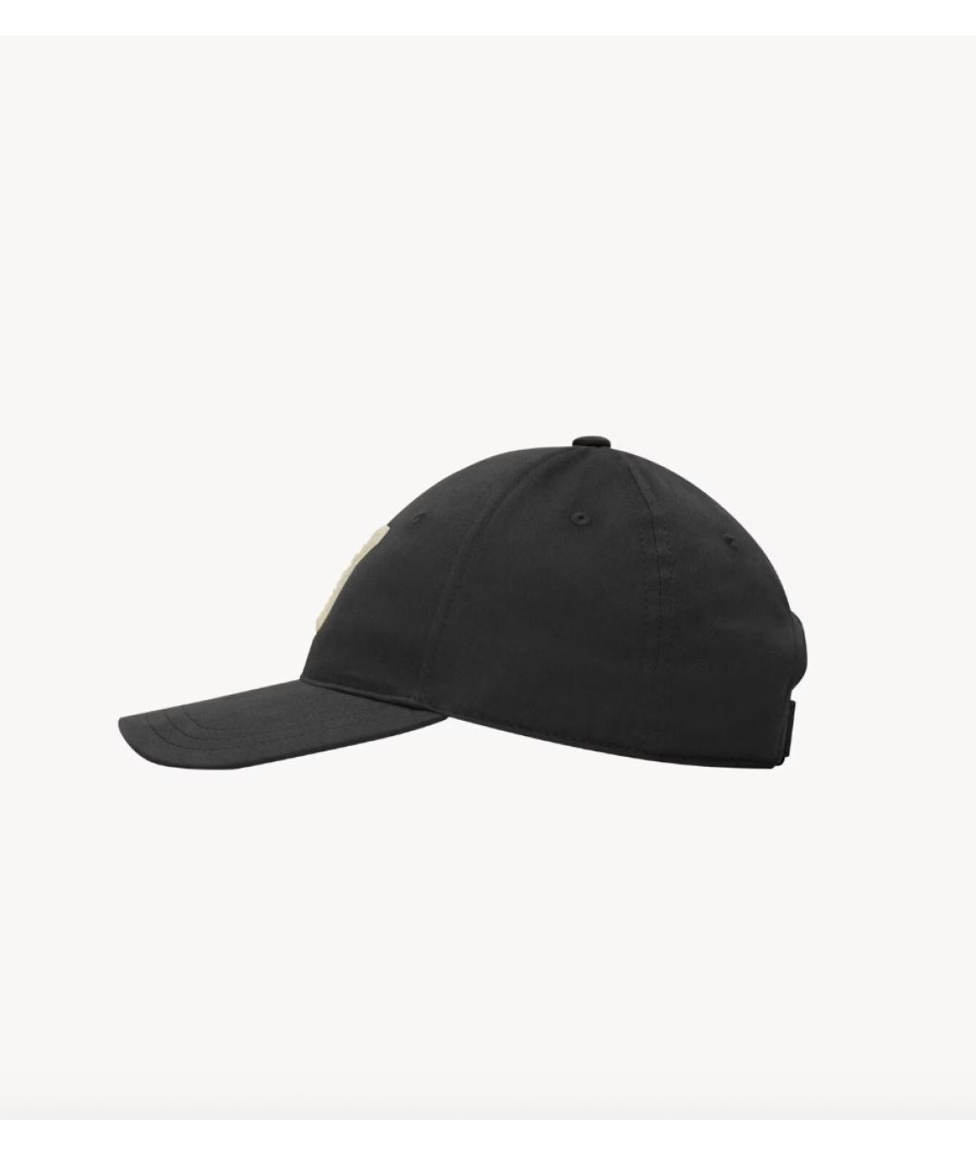 SAINT LAURENT Черная хлопковая кепка/бейсболка, фото 3