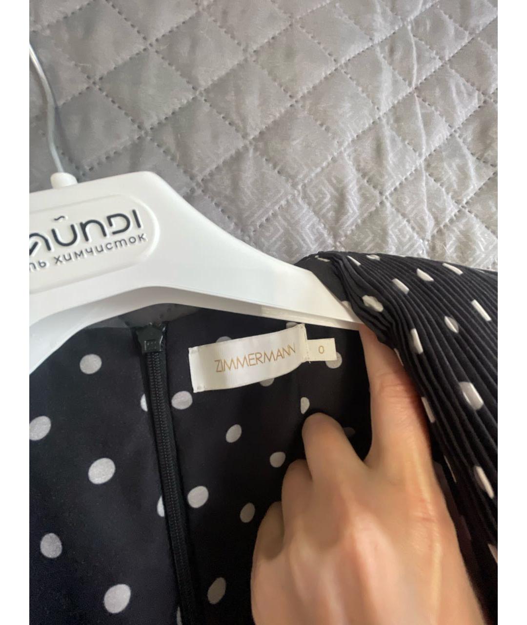 ZIMMERMANN Черное полиэстеровое повседневное платье, фото 3