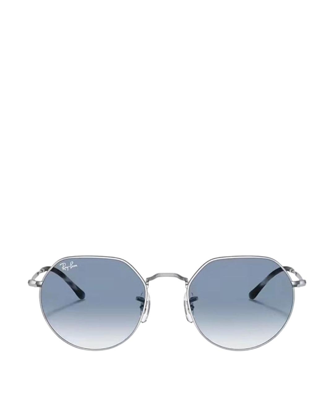 RAY BAN Синие металлические солнцезащитные очки, фото 1