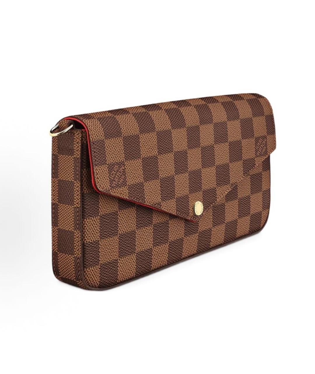 LOUIS VUITTON Коричневая сумка через плечо, фото 2