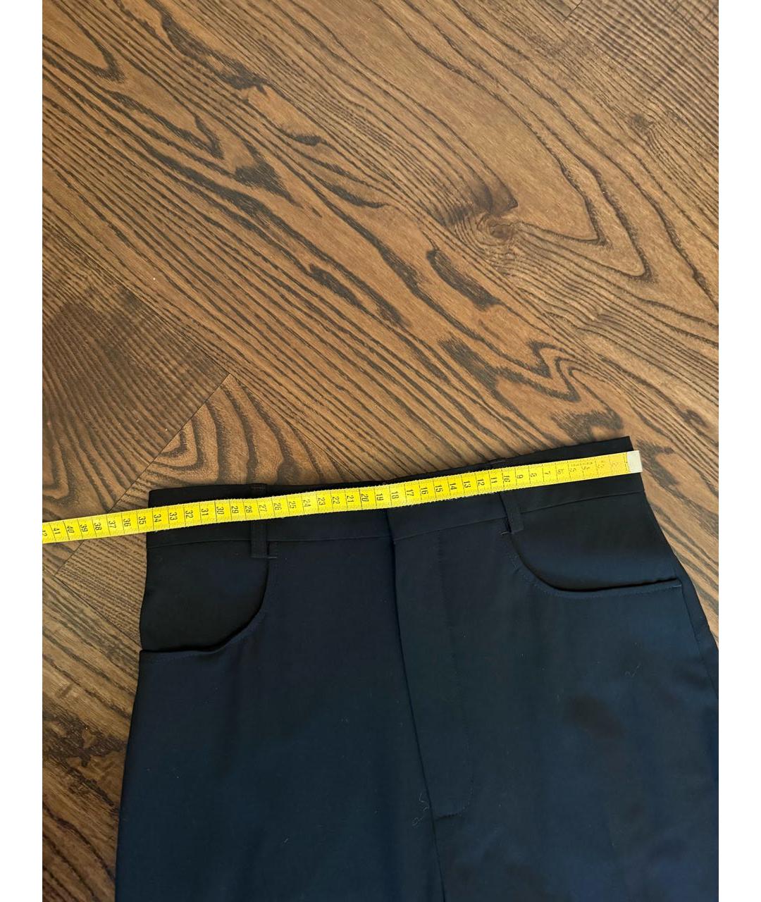 JACQUEMUS Черные шерстяные брюки широкие, фото 5