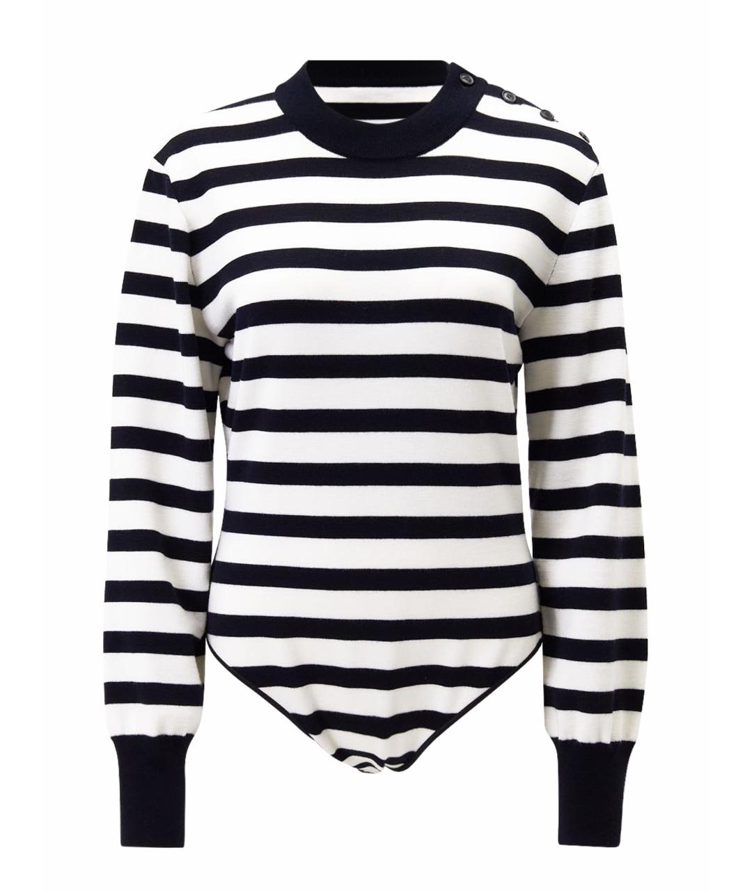 ALAIA Черный шерстяной джемпер / свитер, фото 1