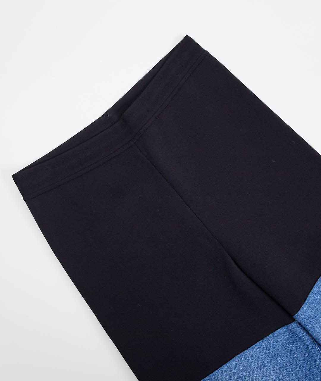 ALAIA Черные вискозные леггинсы и велосипедки, фото 2