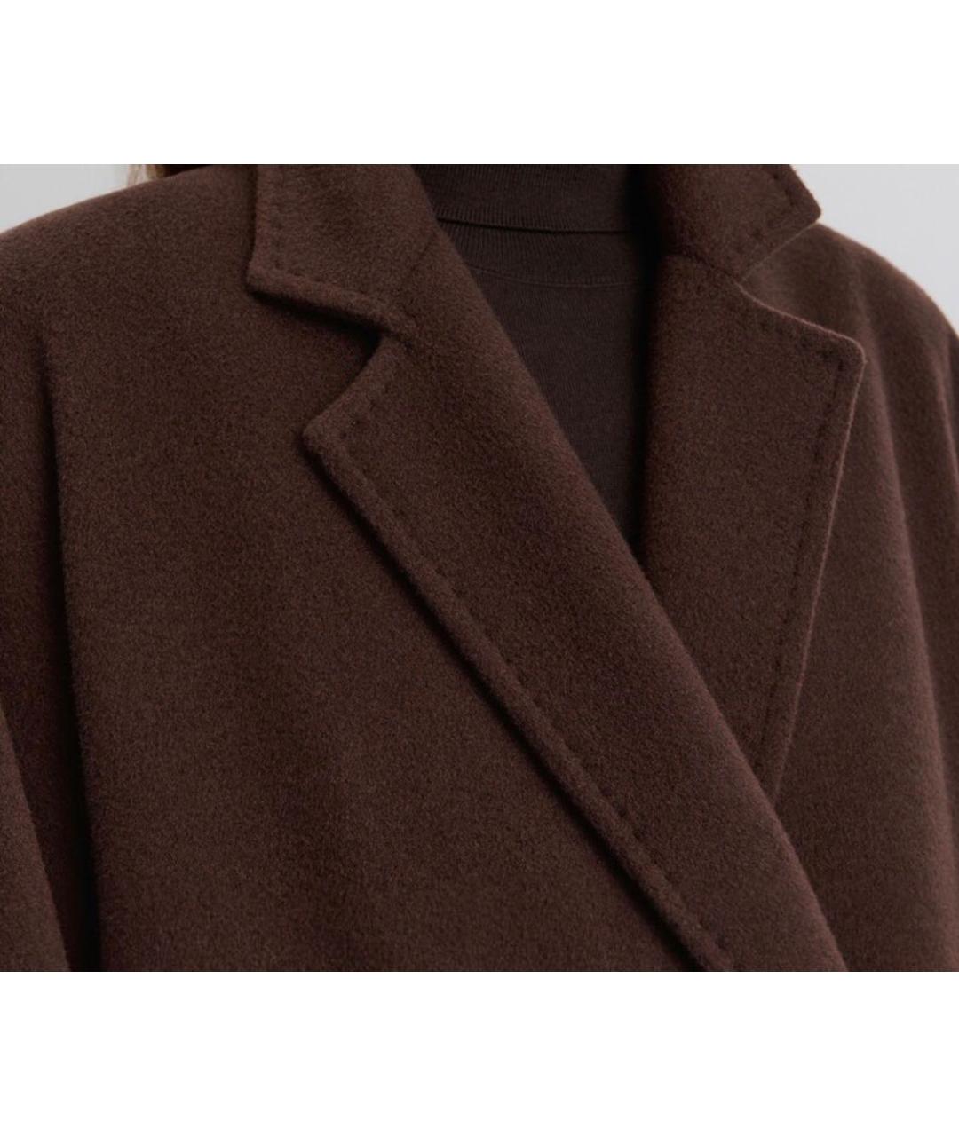 12 STOREEZ Коричневое шерстяное пальто, фото 6